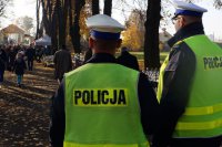 Policjanci podczas działań &quot;Znicz 2015&quot;