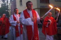 Policjanci podczas obchodów Święta Ogniowego