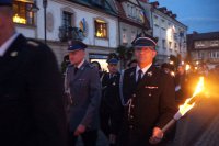 Policjanci podczas obchodów Święta Ogniowego