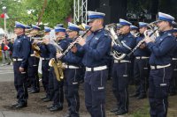 Orkiestra policyjna zagrała na Dniu Godności