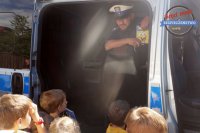 Policjanci z Żor na spotkaniu z dziećmi z Osin