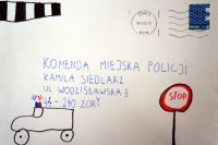 List 9-letniej uczennicy do policjantów