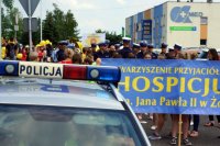 Policjanci podczas finału XV &quot;Pól Nadziei&quot;