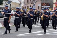 Policjanci podczas finału XV &quot;Pól Nadziei&quot;