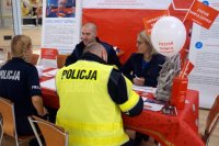 Policjanci wspierają akcję Fundacji DKMS