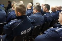 Odprawa roczna żorskich policjantów