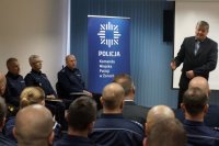 Odprawa roczna żorskich policjantów