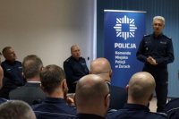 Odprawa roczna żorskich policjantów