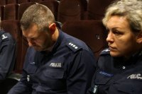 Przedstwiciele Komendy Wojewódzkiej Policji w Katowicach