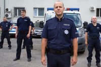 Policjant dziękuje za nominację