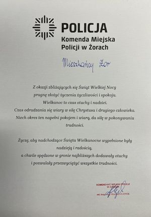 Życzenia z okazji Świąt Wielkanocnych