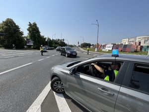 Uczestnicy Międzynarodowego Wyścigu Kolarskiego „Solidarności” i Olimpijczyków