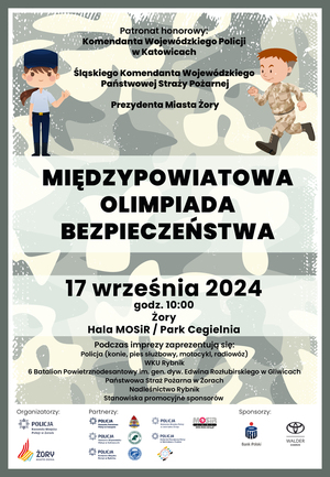 Grafika przedstawia zapis skrótowy opis zaproszenia na dzień 17 września 2024 roku. Opis konkursu i atrakcji.