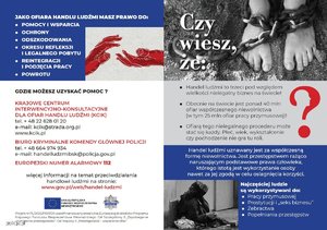 Grafika przedstawia informacje o wydarzeniu opisanym w komunikacie, akcji &quot;Escape Truck&quot; oraz informacje związane z prawami człowieka.