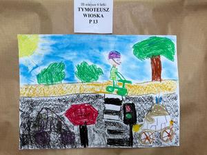 Na zdjęciu widać nagrodzoną pracę.